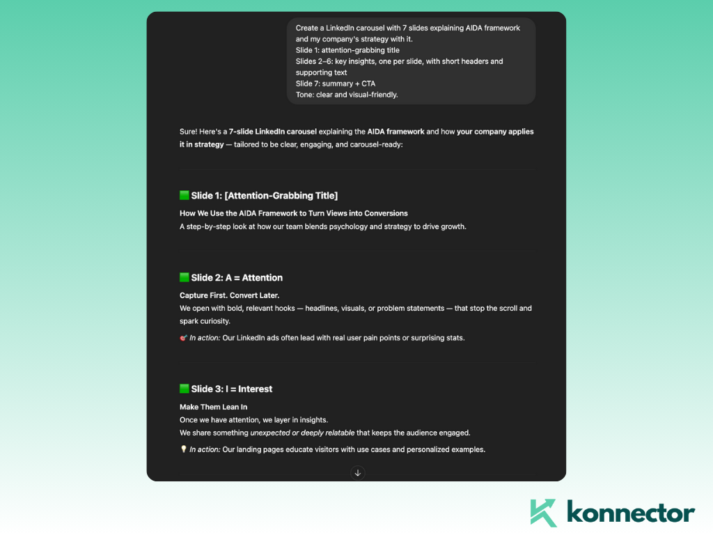 LinkedIn post prompt templates