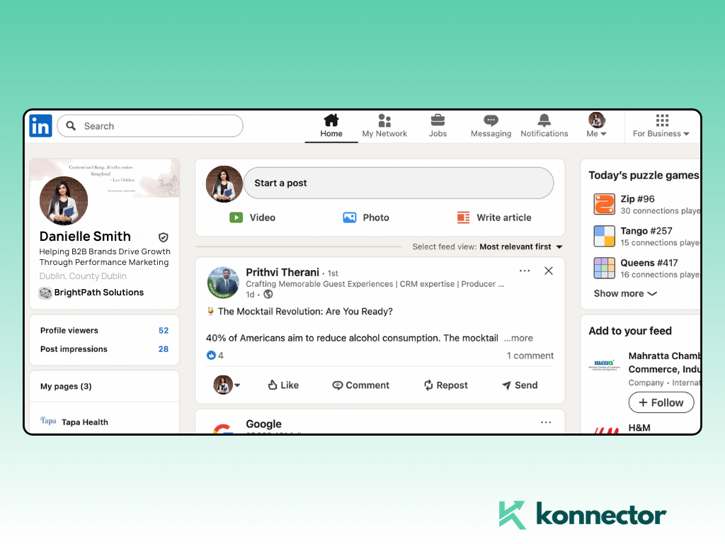 Create a Linkedin Company Page