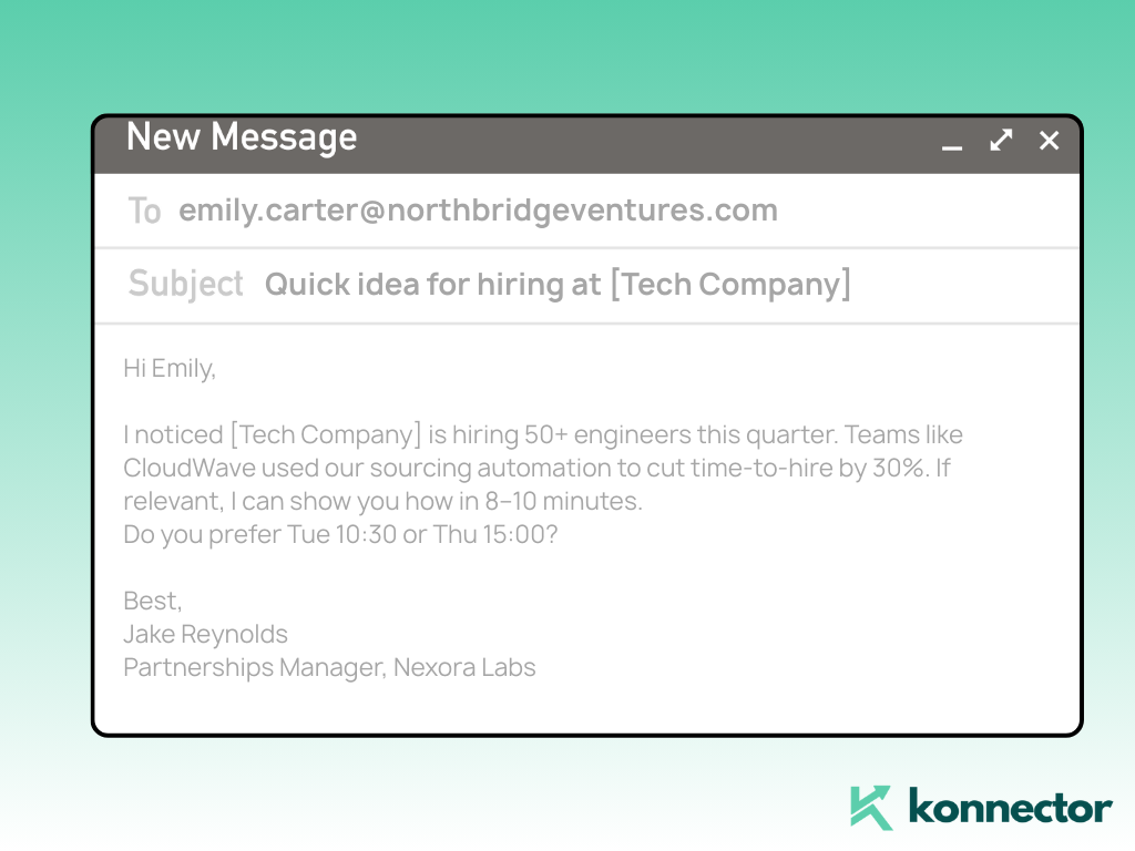 cold email templates