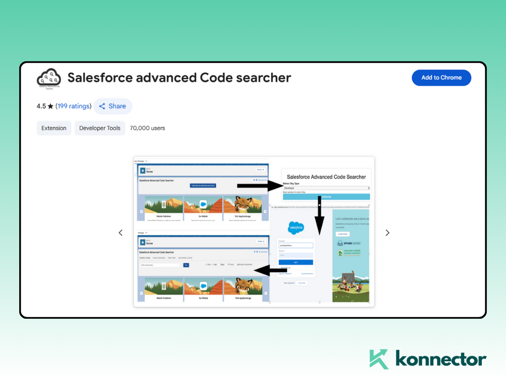 Salesforce chrome Extension