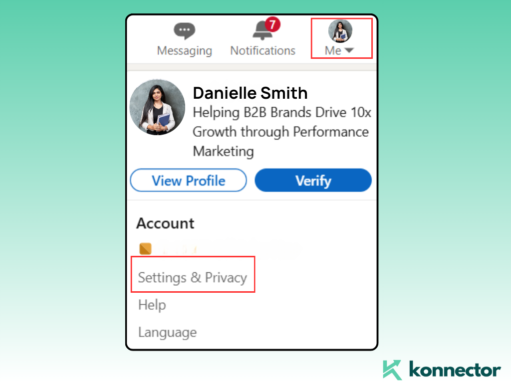 how to export contacts in LinkedIn